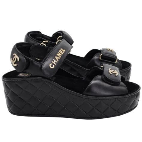 chanel sandalet fiyatları|authentic chanel sandals.